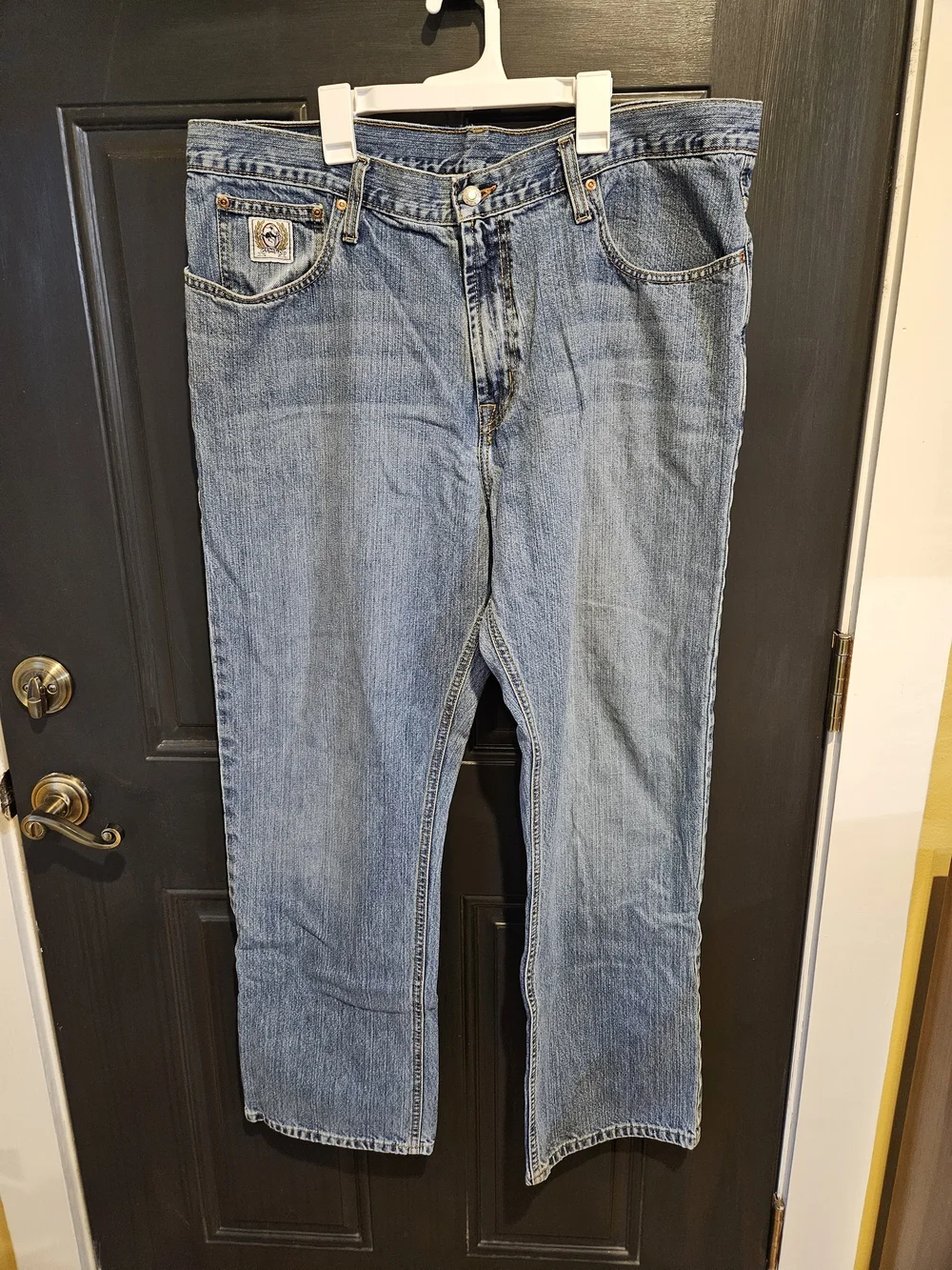 Men's Cinch Light Blue Straight Leg Jeans - 40x32
